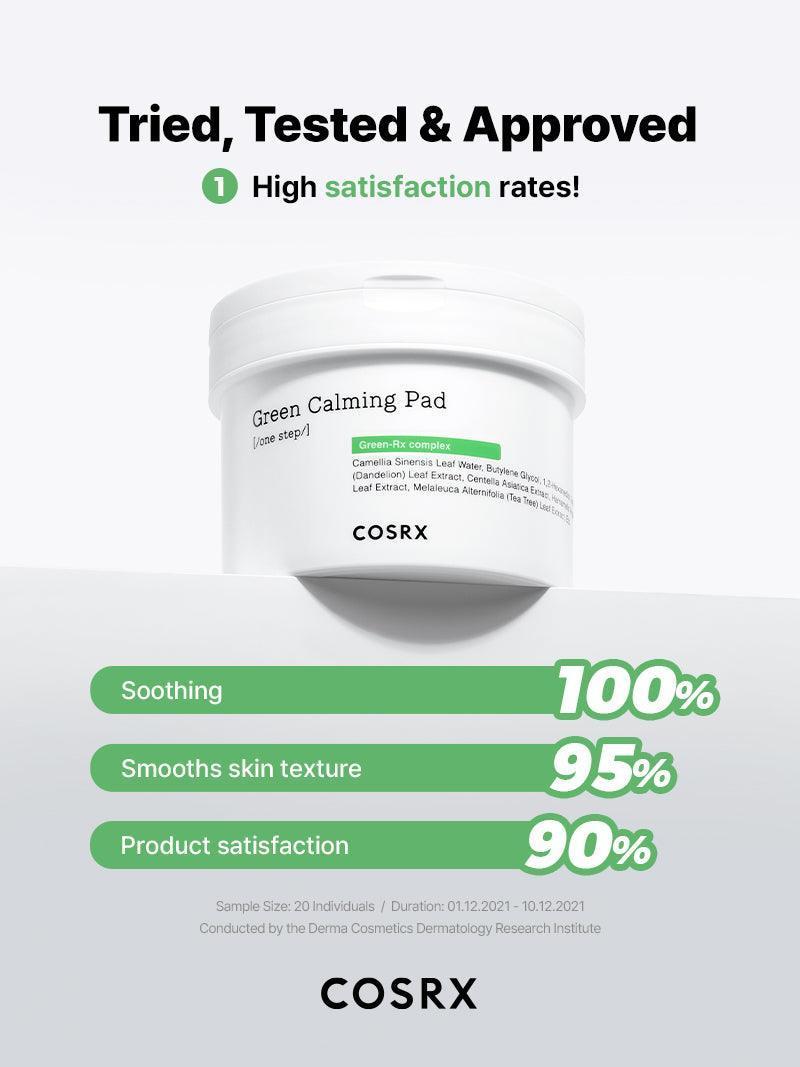 Cosrx One Step Green Hero Calming Pad 70pcs
