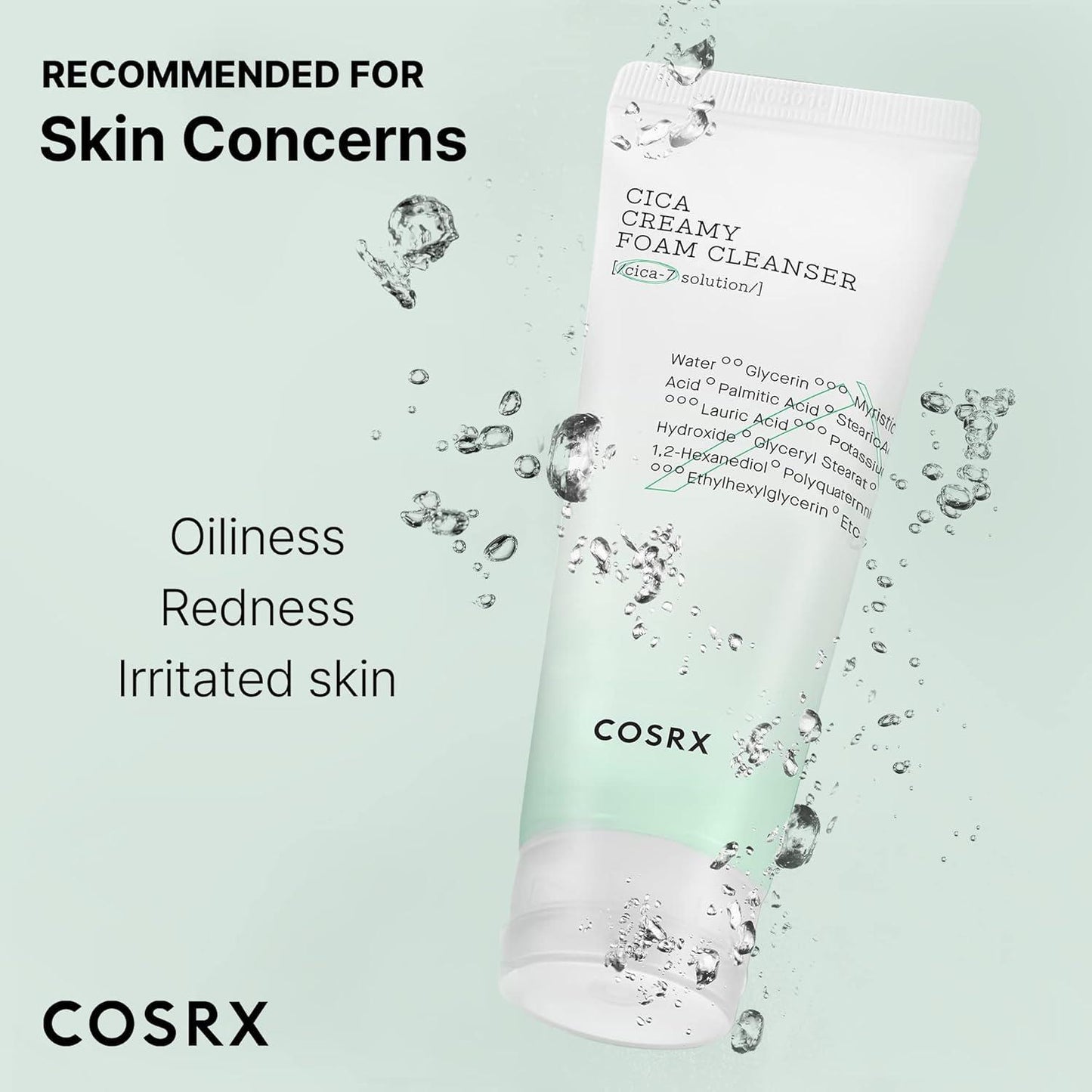 Cosrx Pure Fit Cica Creamy Foam Cleanser 150ml