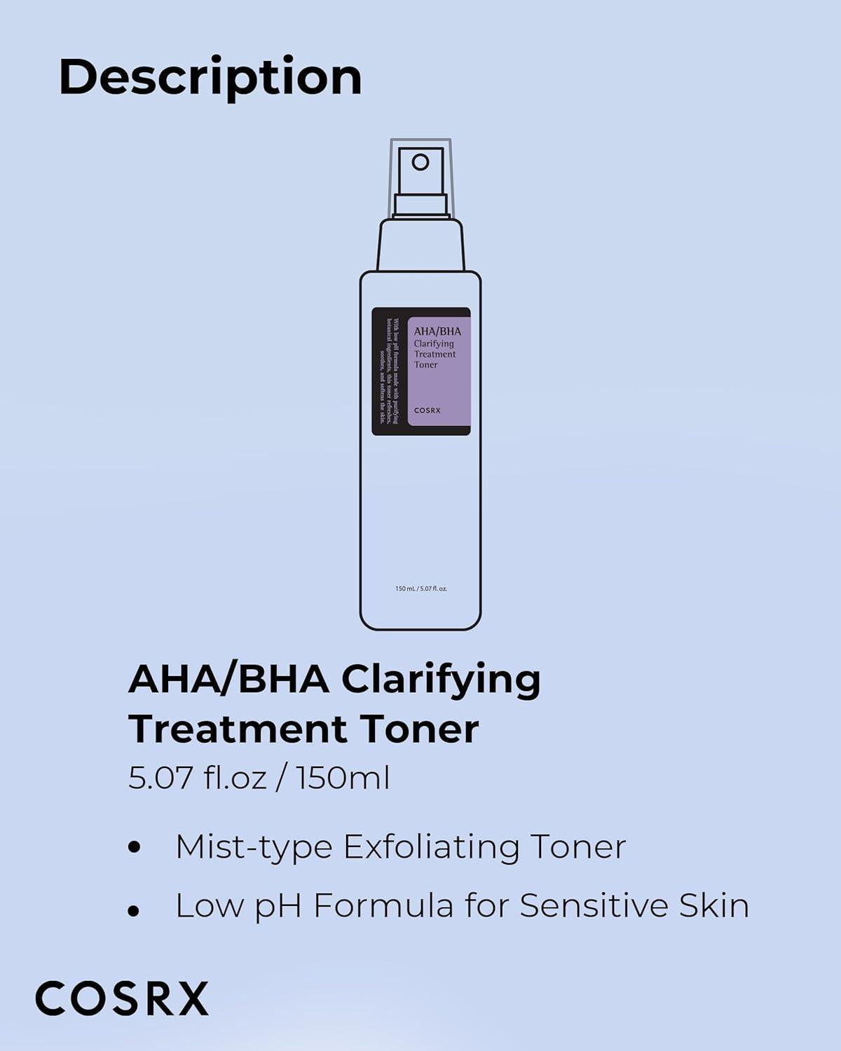 Cosrx AHA/BHA Clarifying Treatment Toner 150ml