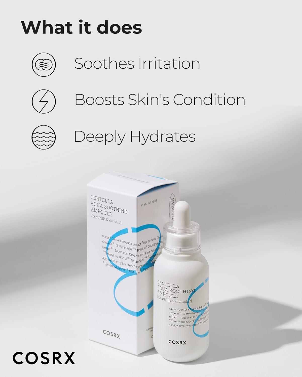 Cosrx Hydrium Centella Aqua Soothing Ampoule 40ml