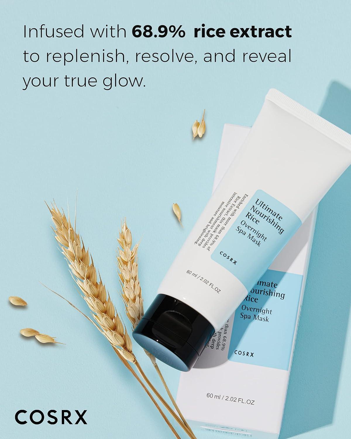Cosrx Ultimate Nourishing Rice Overnight Spa Mask 60ml
