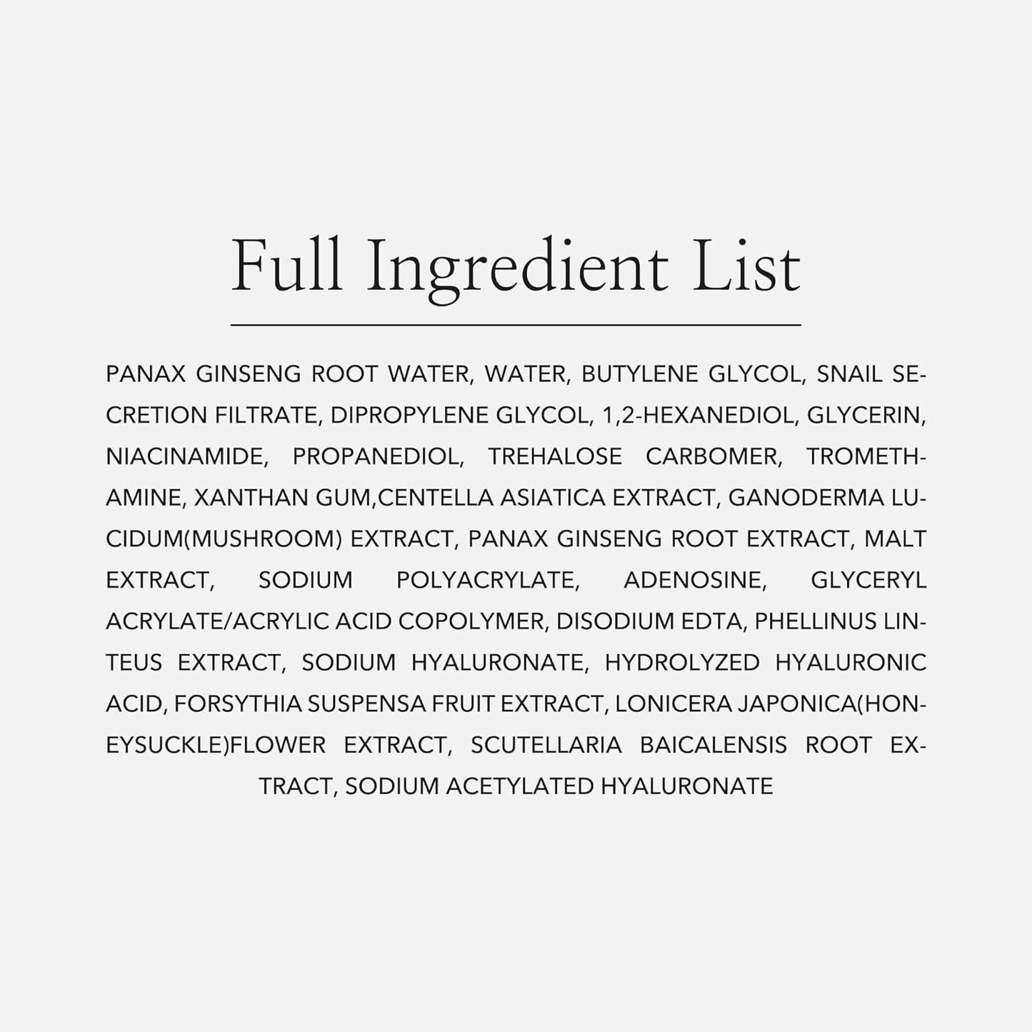 BeautyOfJoseon Revive Serum : Ginseng + Snail Mucin 30ml