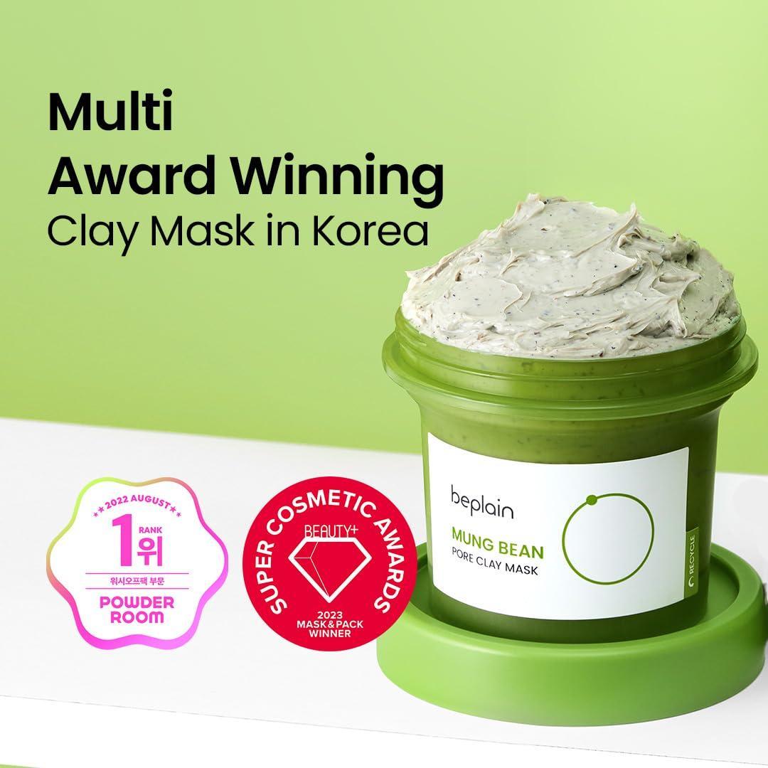 Beplain Mung Bean Pore Clay Mask 120ml