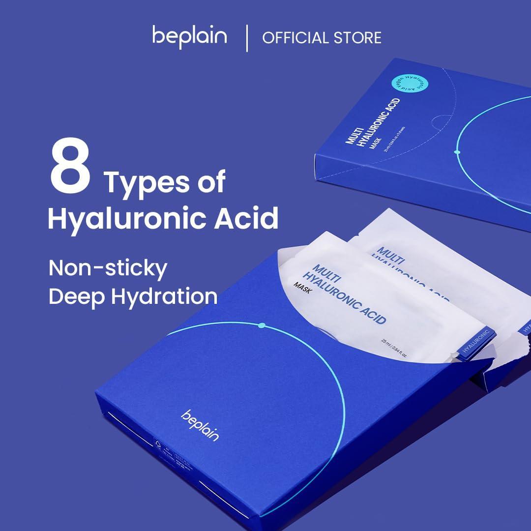Beplain Multi Hyaluronic Acid Mask 5ea