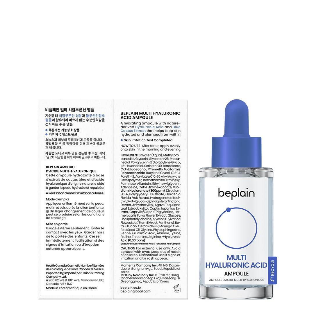 Beplain Multi Hyaluronic Acid Ampoule 30ml