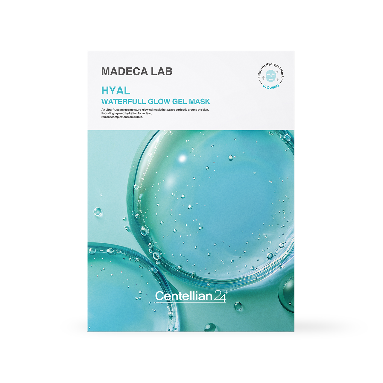 Centellian24 Madeca Lab Hyal Waterfull Glow Gel Mask 5ea