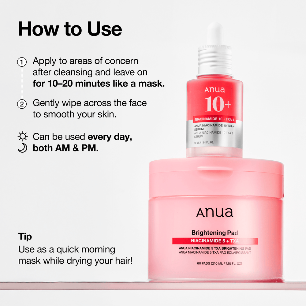 Anua Niacinamide 5 Txa Brightening Pad 210ml 60ea