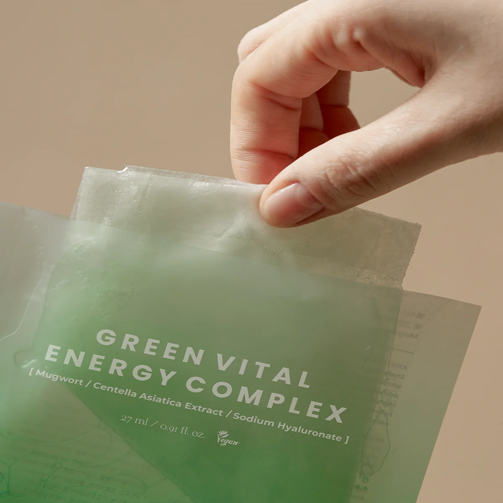 AXIS-Y Mugwort Green Vital Energy Complex Sheet Mask 27ml