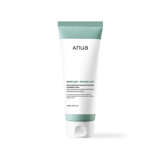 Anua HEARTLEAF SUCCINIC MOISTURE CLEANSING FOAM 150ml
